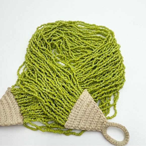 Vintage Glass Beaded 1927 Coin Multi-Layered Statement Necklace - Picture 5 of 8